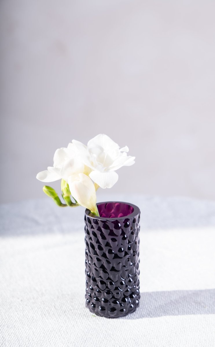 klimchi-hobnail-soliflore-violet-pi-ce-unique image 2
