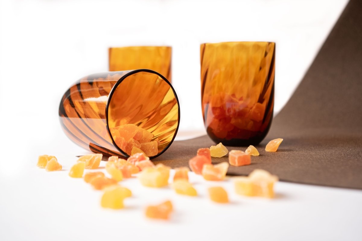 klimchi-marika-tumbler-ambre-verre-jaune-1-verre image 2