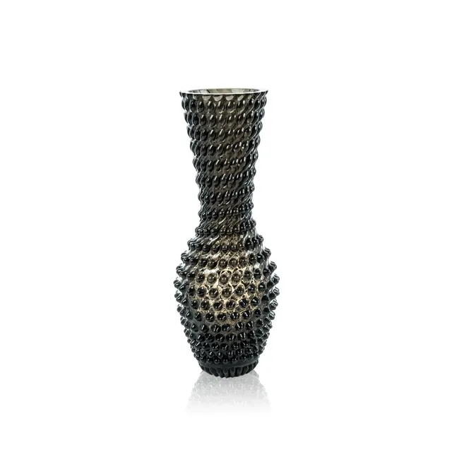 klimchi-fugu-vase-black-smoke-noir-fum image 1