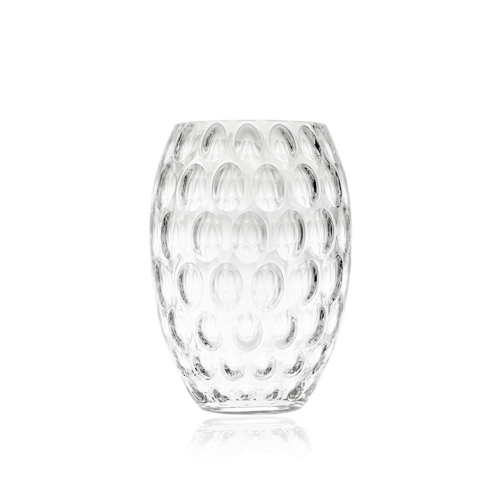 klimchi-kugel-vase-cristal-ovale-transparent image 1