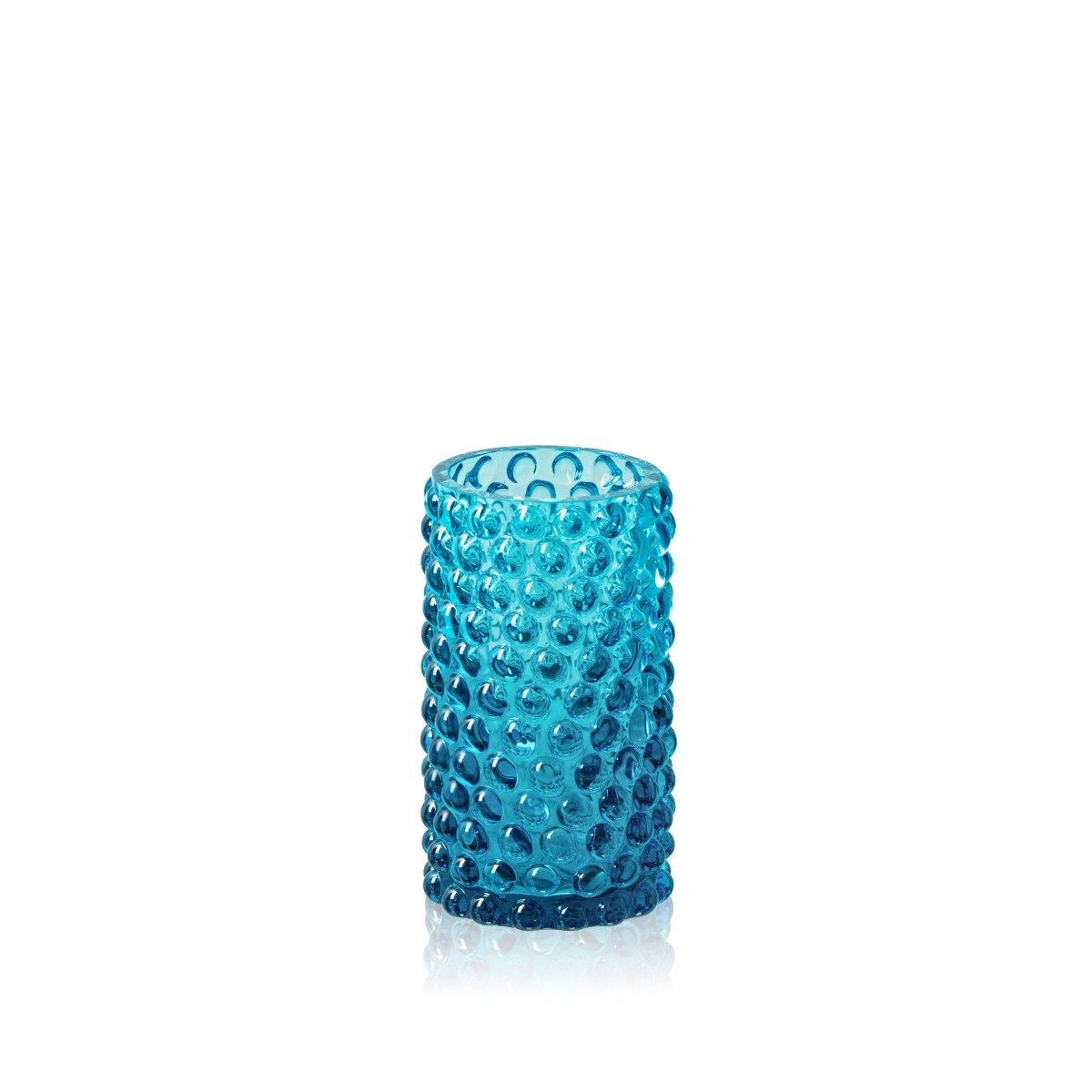 klimchi-hobnail-vase-soliflore-aquamarine-pi-ce-unique image 1