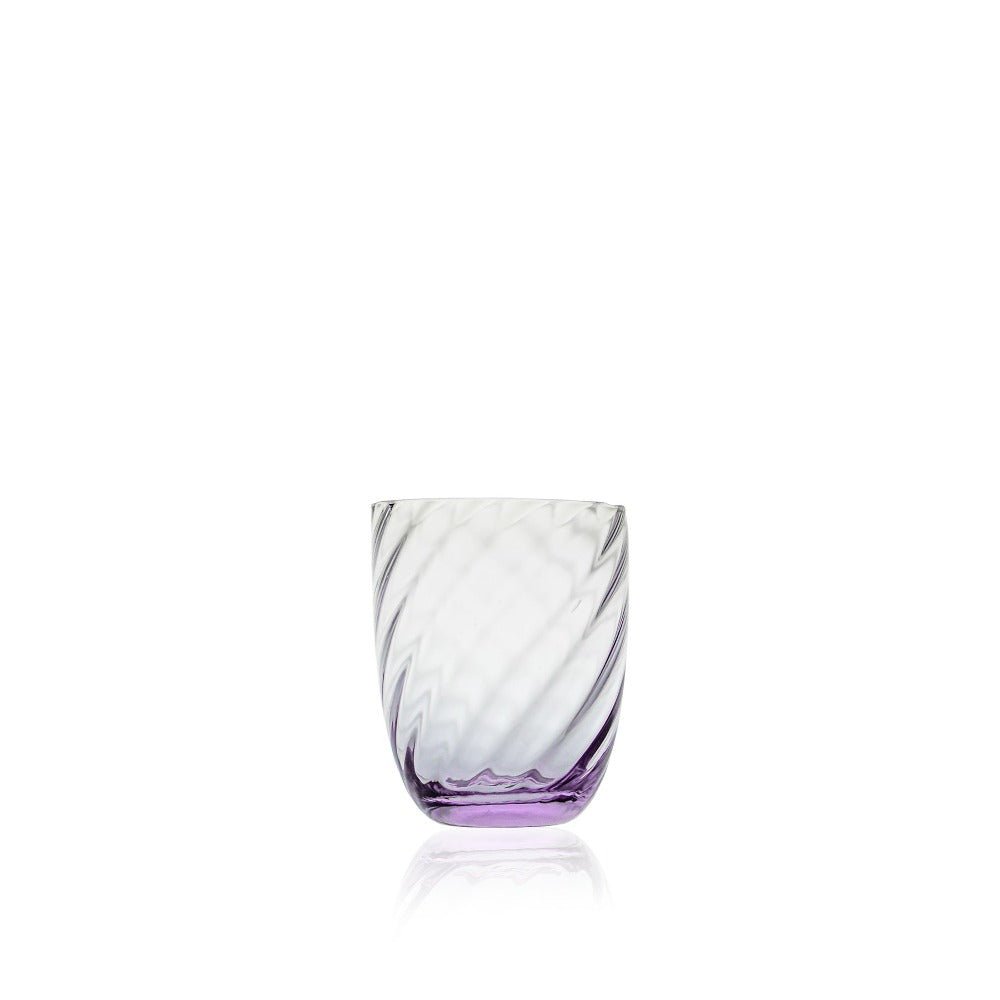 klimchi-marika-gobelet-lilas-250ml-verre-cristal-violet image 1