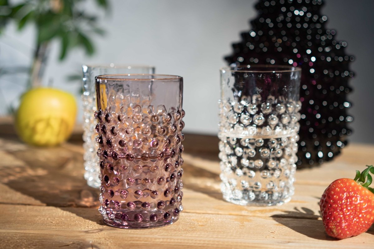 klimchi-hobnail-verre-violet-underlay-200-ml image 2