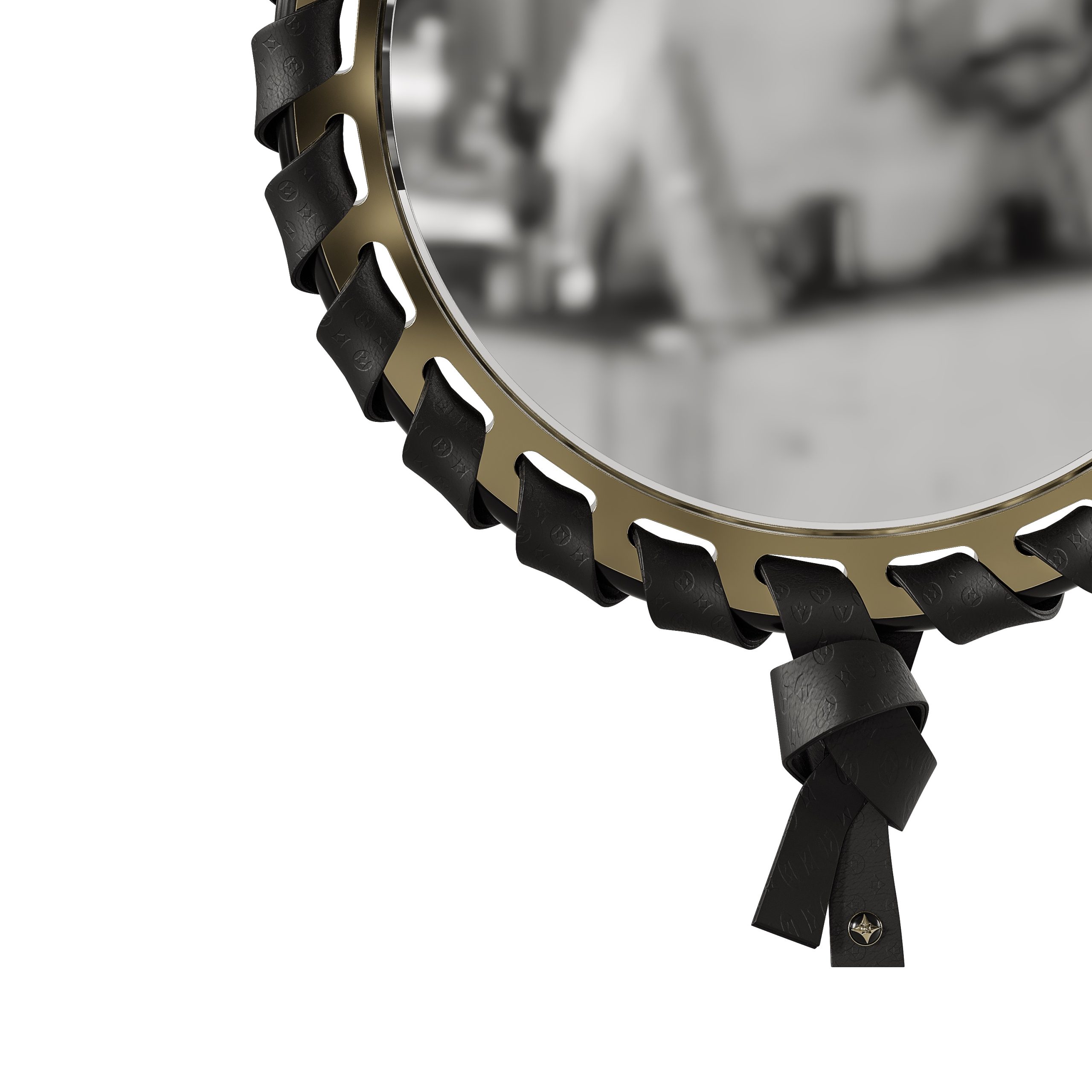 bablanc-crown-miroir-mural-rond-design image 3