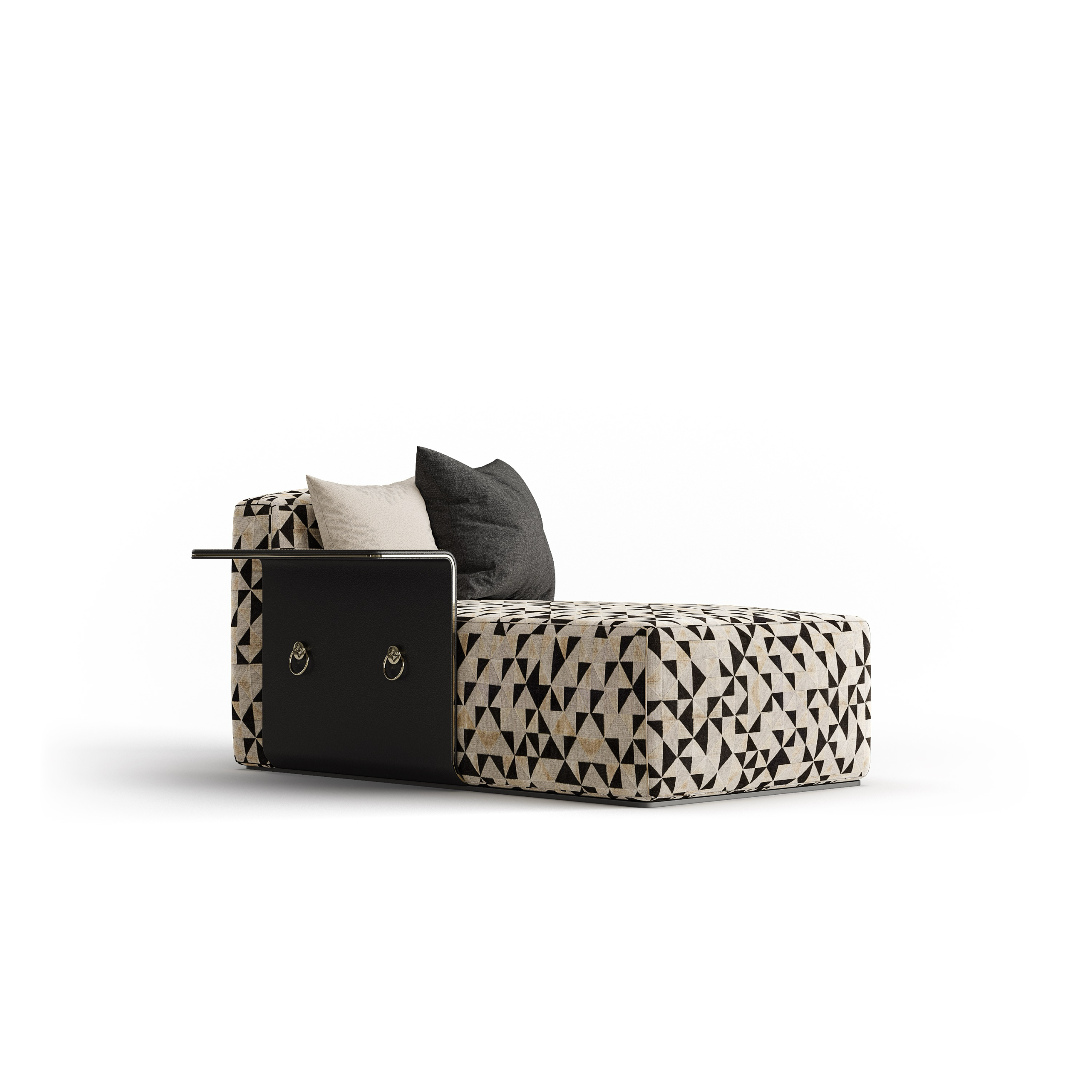 bablanc-dada-chaise-longue-cuir-tissu-dor image 1