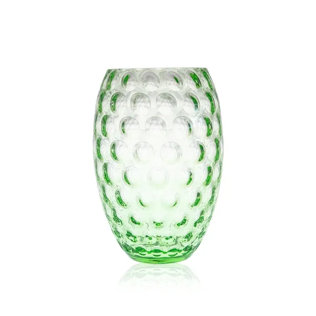 klimchi-kugel-vase-ovale-vert-clair-verre-sans-plomb image 1