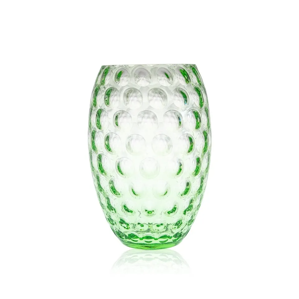 klimchi-kugel-vase-ovale-vert-clair-verre-sans-plomb image 1