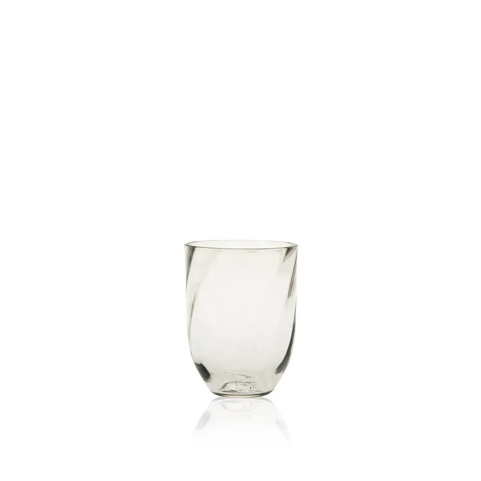 klimchi-marika-tumbler-fum-noir-verre-cristal image 1