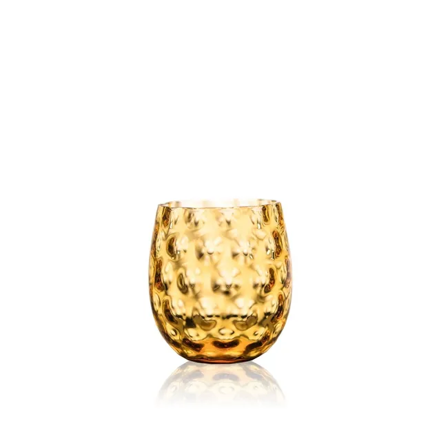 klimchi-kugel-ambre-tumbler-en-verre-jaune-moyen image 1