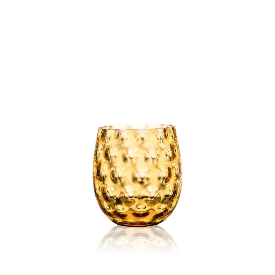 klimchi-kugel-ambre-tumbler-en-verre-jaune-moyen image 1