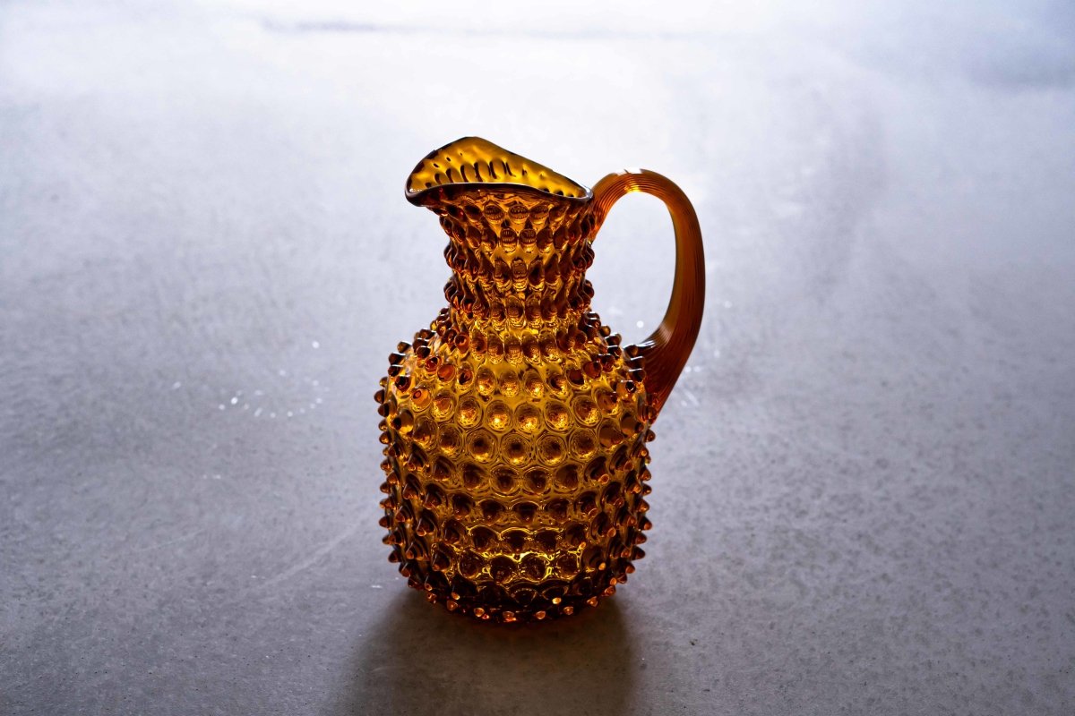 klimchi-hobnail-carafe-carr-e-ambre-2-l image 3