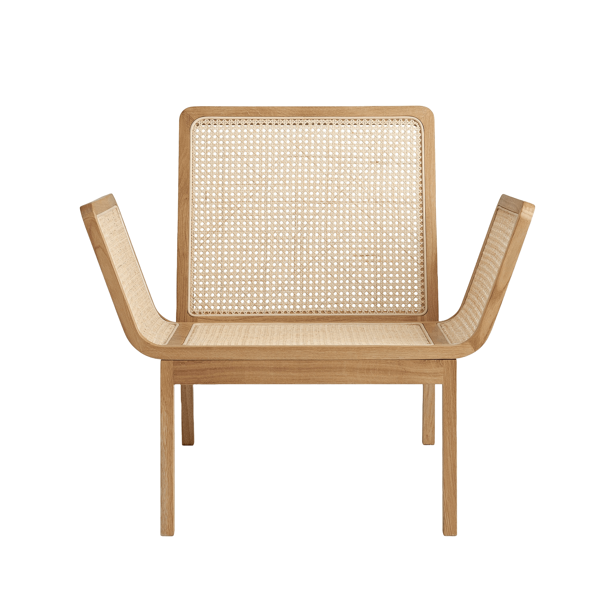 norr11-le-roi-fauteuil-lounge-fr-ne-rotin-coussins-camel image 4