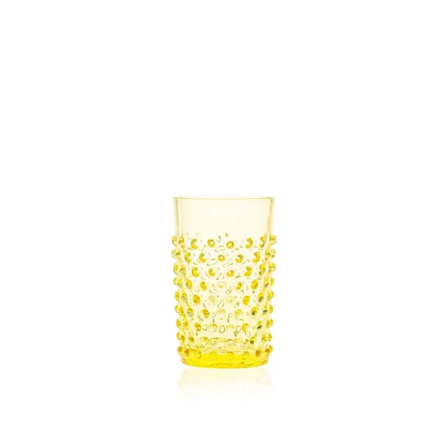 klimchi-hobnail-citrine-verre-jaune-200-ml-1-pi-ce image 1