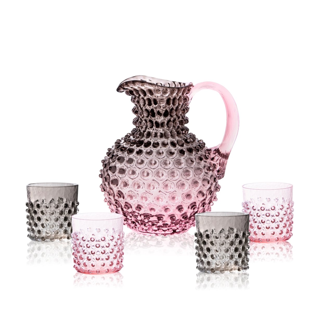 klimchi-hobnail-coffret-carafe-dusk-2-l-verres-whisky image 1