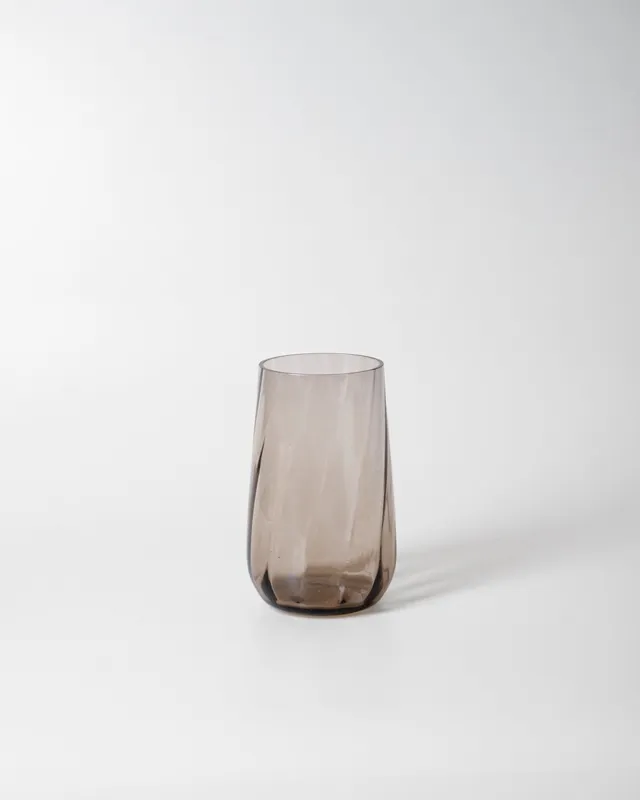 klimchi-marika-lot-2-verres-en-verre-noir-fum-slim image 1
