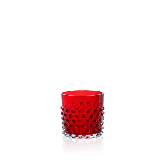klimchi-hobnail-verre-whisky-garnet-150-ml-lot-de-2 image 1
