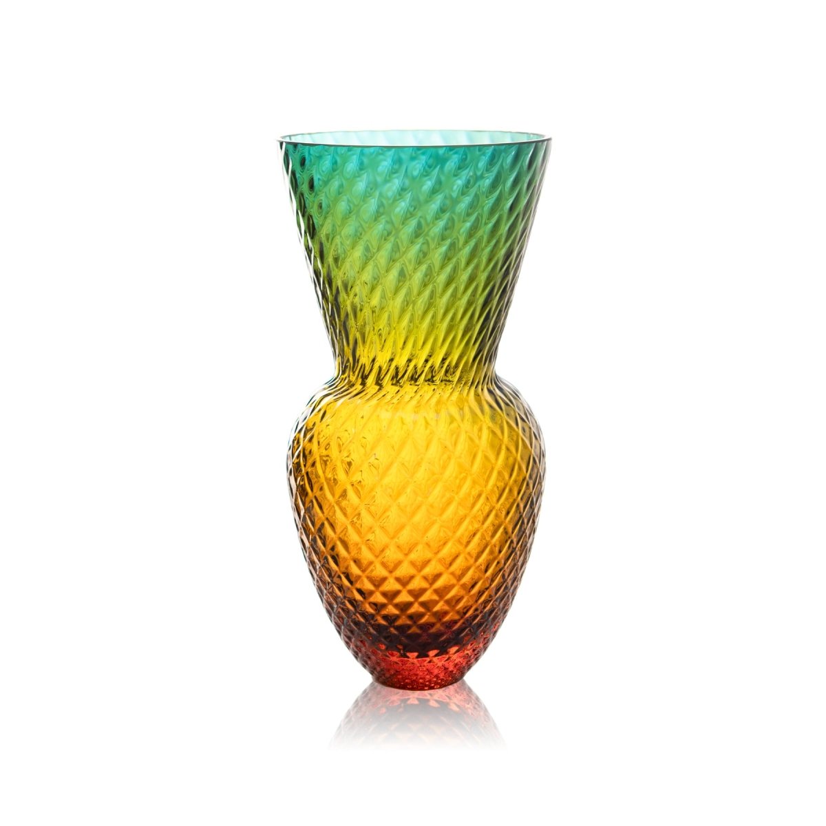 klimchi-drama-vase-aquamarine-medium-souffl-bouche image 1