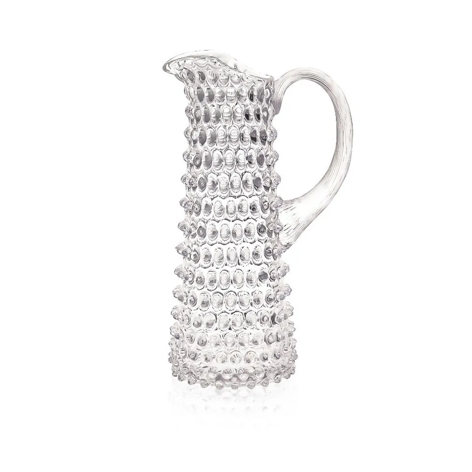 klimchi-hobnail-carafe-cristal-transparente-1-l image 1