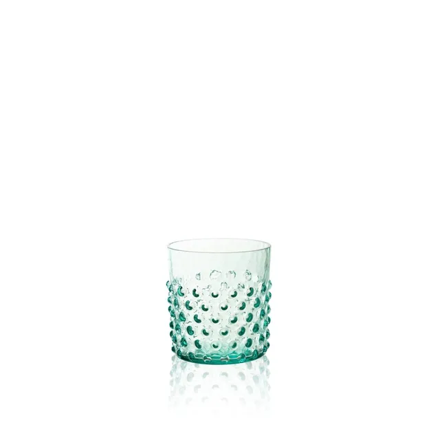 klimchi-hobnail-verre-whisky-beryl-vert-150-ml image 1