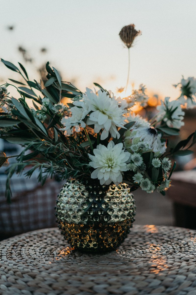 klimchi-hobnail-olive-vase-boule-vert-olive-petit image 6