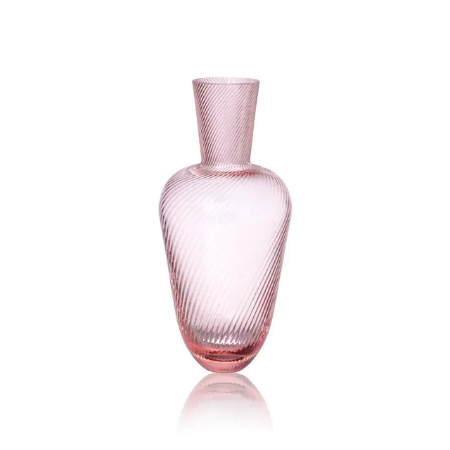 klimchi-linea-carafe-rosaline-rose-en-verre image 1