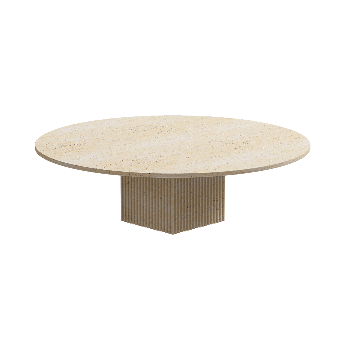 norr-11-soho-table-basse-travertin-naturel-rond-50-cm-cannel image 4