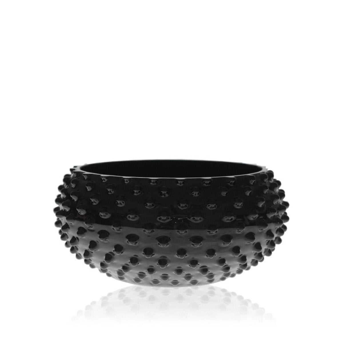 klimchi-hobnail-saladier-noir-en-cristal image 1