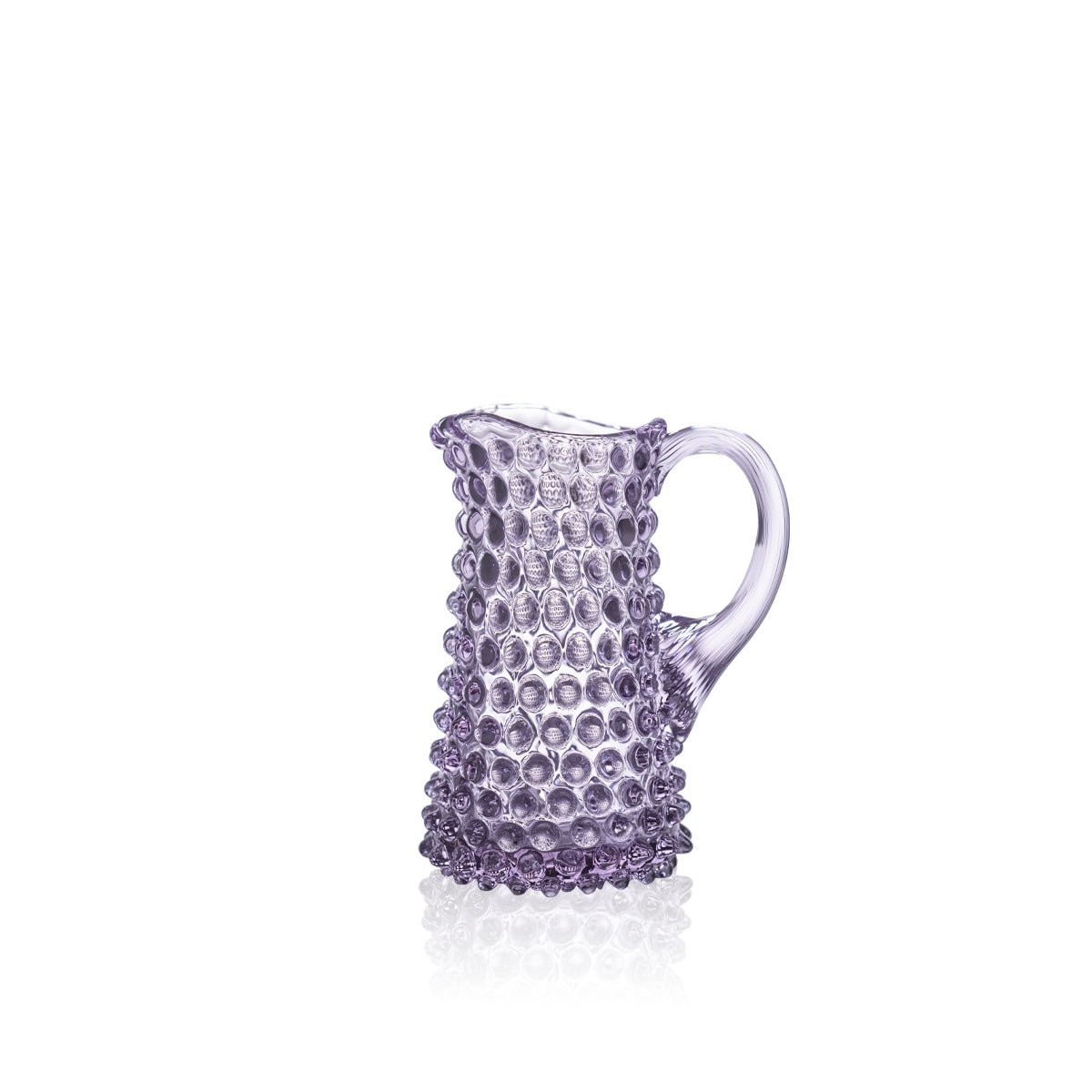 klimchi-hobnail-mini-pichet-lilac-350-ml-boh-me image 1