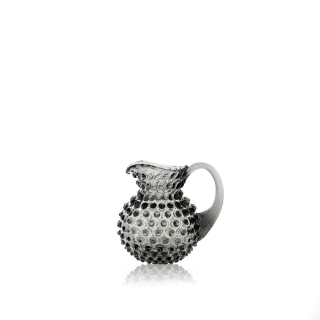 klimchi-hobnail-pot-lait-gris-fum-500-ml-cristal image 1