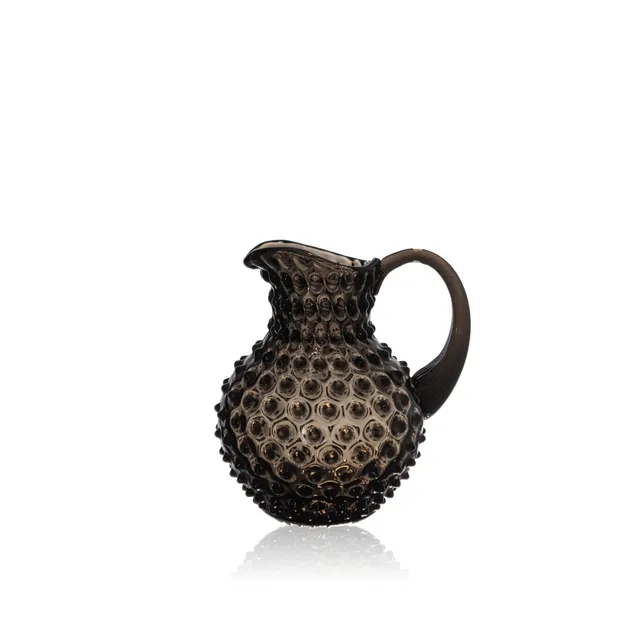 klimchi-hobnail-black-smoke-pichet-cristal-1-l image 1