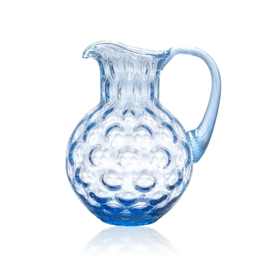 klimchi-kugel-carafe-bleu-clair-2-l-cristal image 1