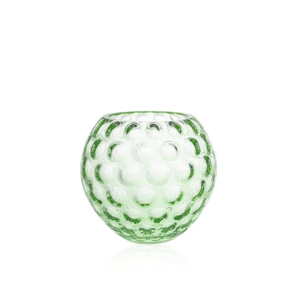 klimchi-kugel-vase-rond-vert-clair-petit-mod-le image 1