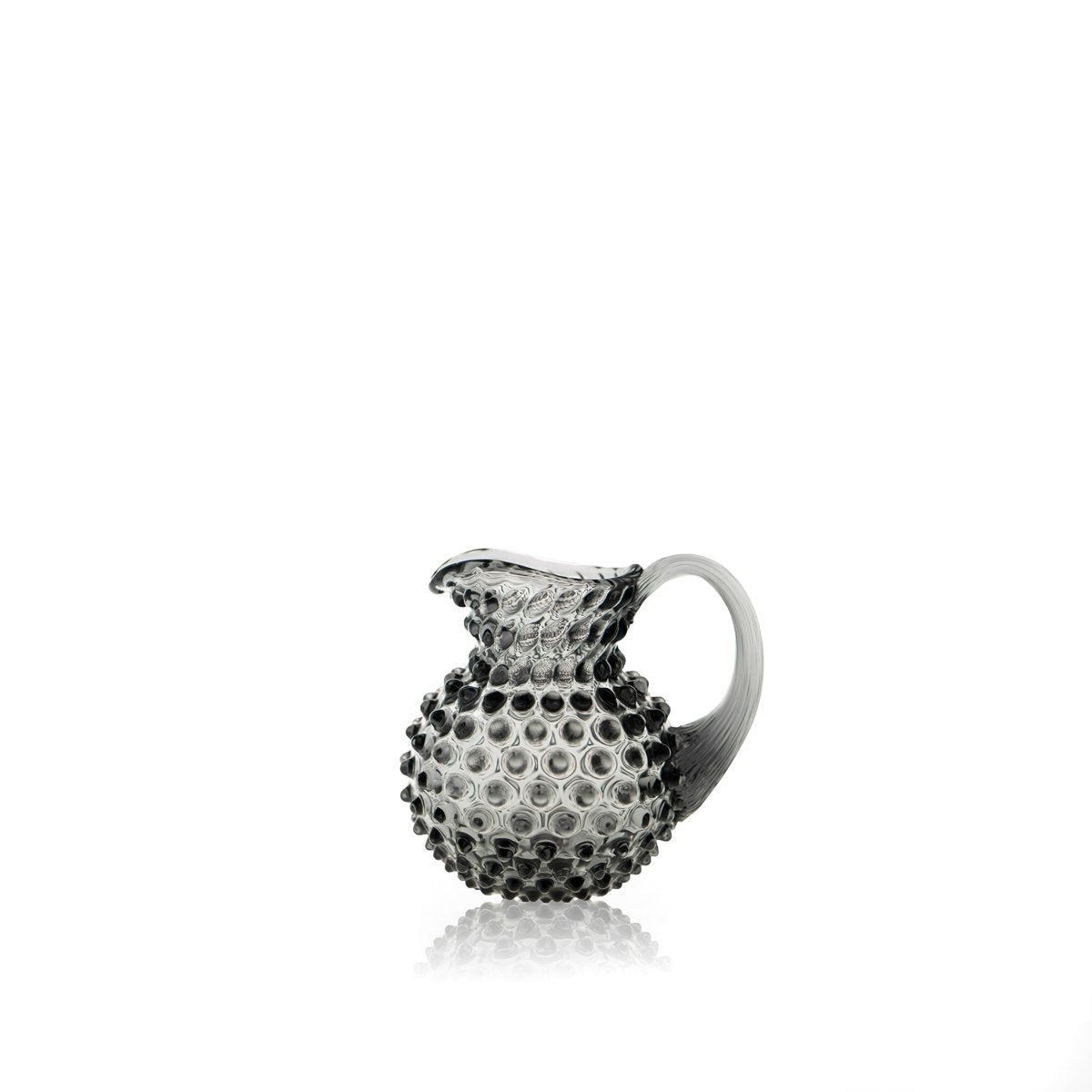 klimchi-hobnail-pot-lait-gris-fum-500-ml-cristal image 1