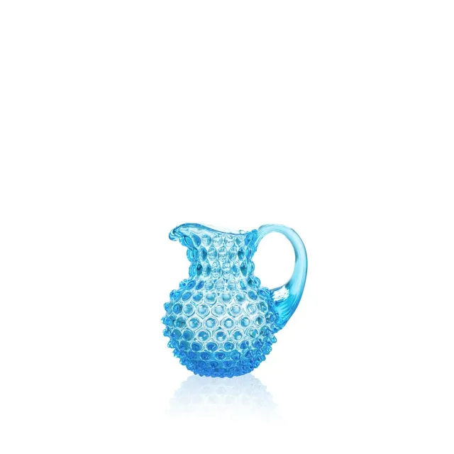 klimchi-hobnail-azure-cr-mier-pichet-verre-500-ml image 1