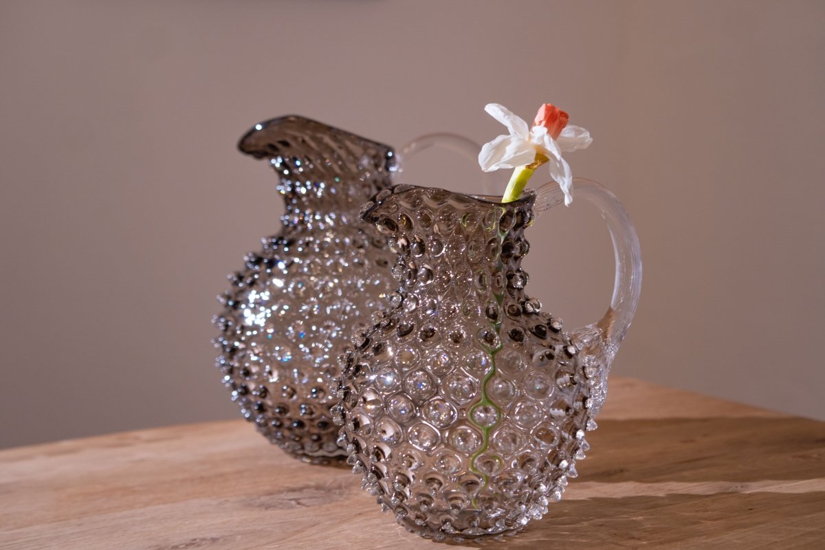 klimchi-hobnail-black-smoke-petite-carafe-verre-1-l image 4