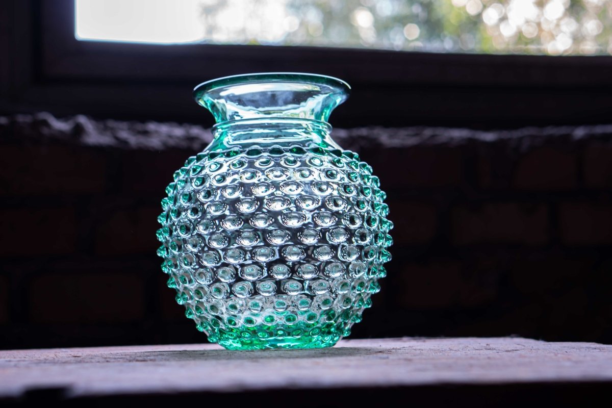 klimchi-hobnail-beryl-vase-col-vert-petit-mod-le image 5