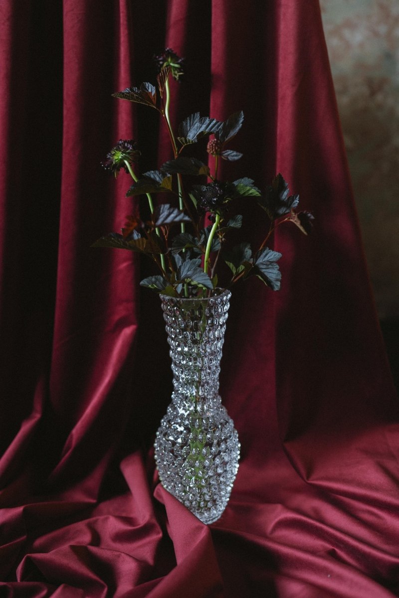 klimchi-fugu-vase-transparent-cristal-motif-bulles image 7