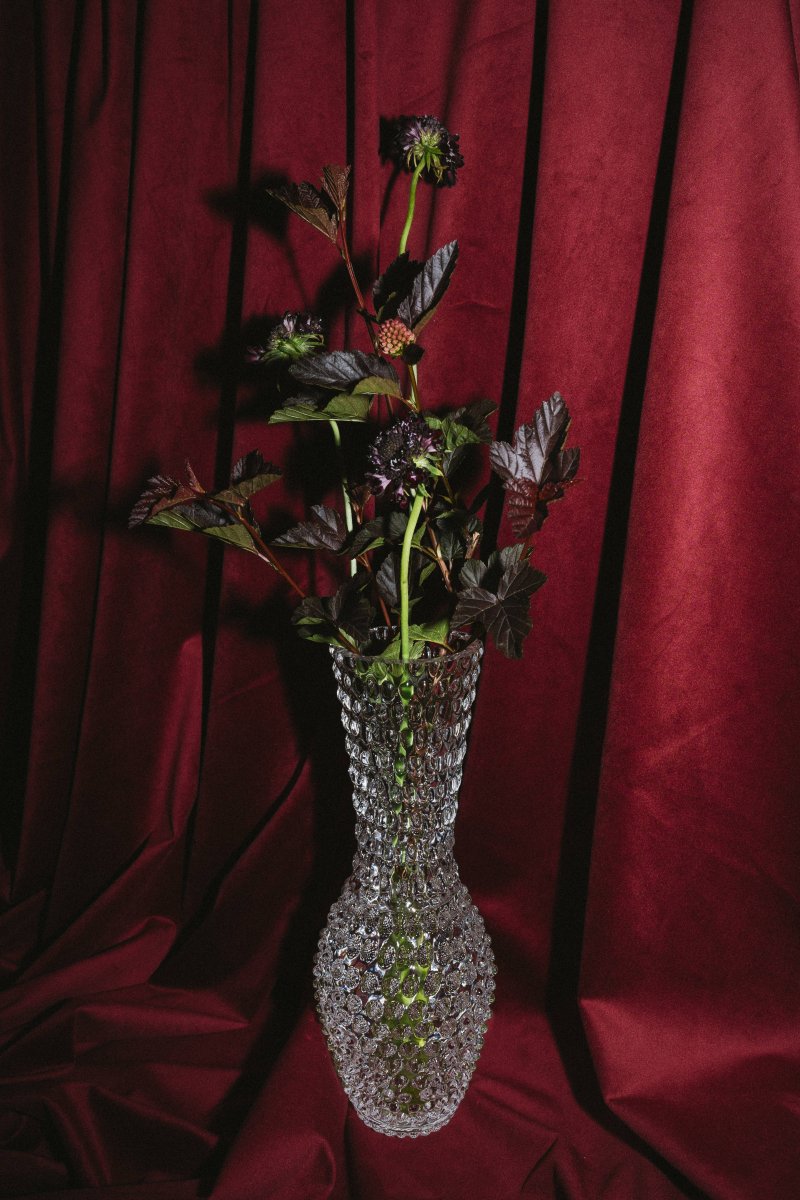 klimchi-fugu-vase-transparent-cristal-motif-bulles image 8
