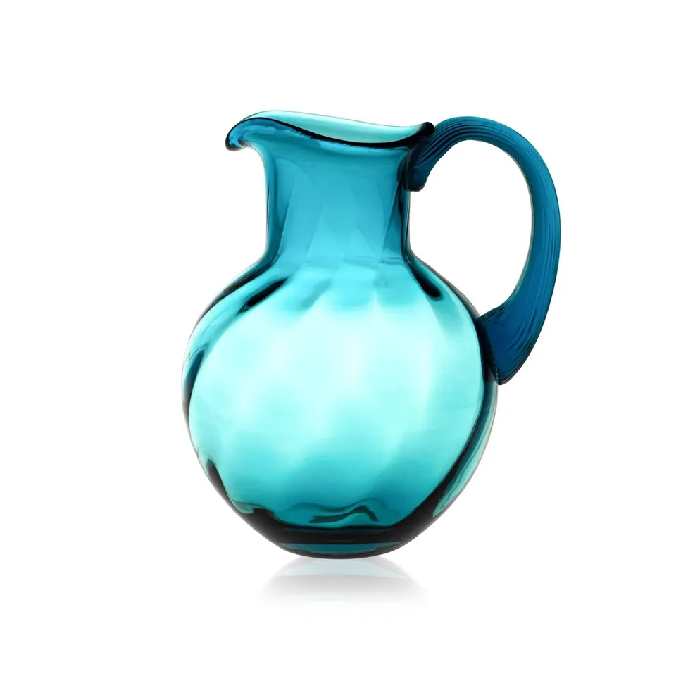klimchi-marika-carafe-verre-2-l-aquamarine-boh-me image 1