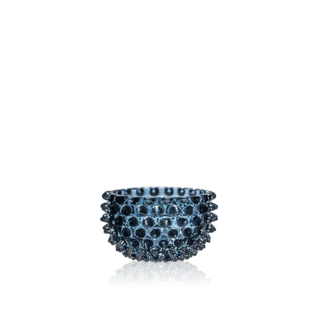 klimchi-hobnail-blue-smoke-petit-bol-bleu-fum image 1