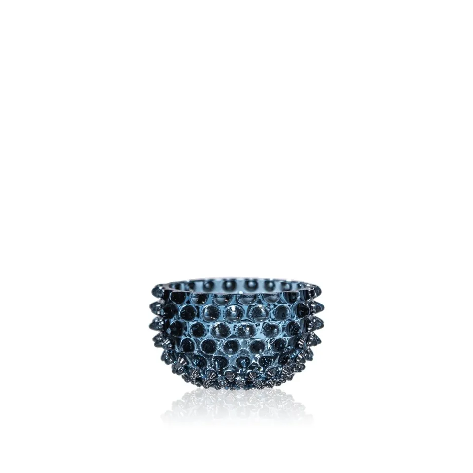 klimchi-hobnail-blue-smoke-petit-bol-bleu-fum image 1