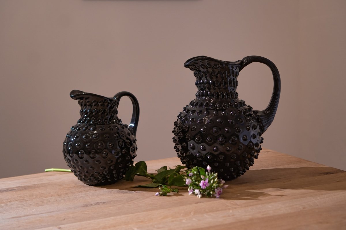 klimchi-hobnail-petit-pichet-black-noir-1-l image 2