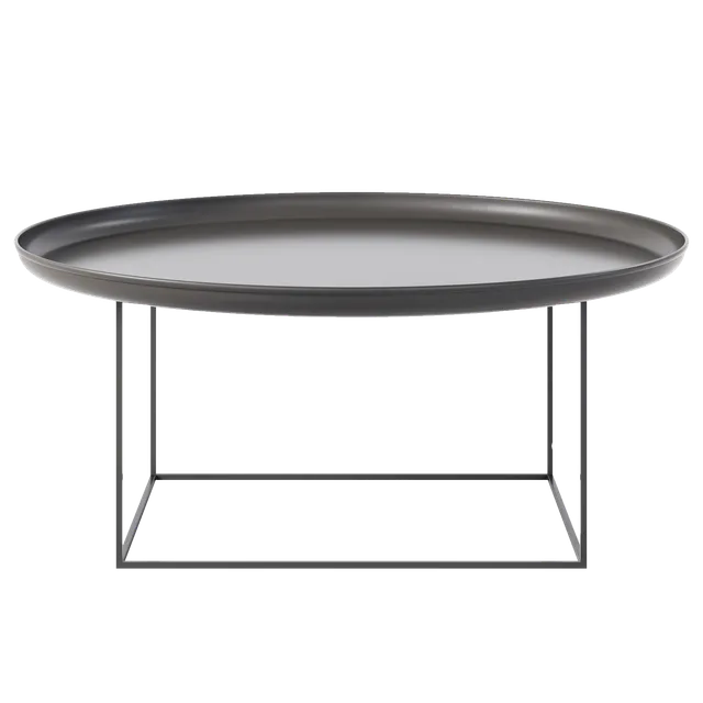 norr-11-duke-table-basse-acier-large-blanc-antique image 1