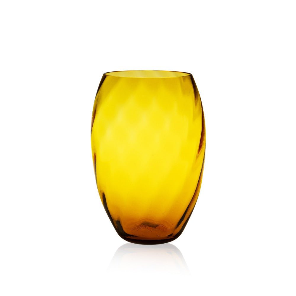 klimchi-marika-vase-ovale-ambre-en-cristal-sans-plomb image 1