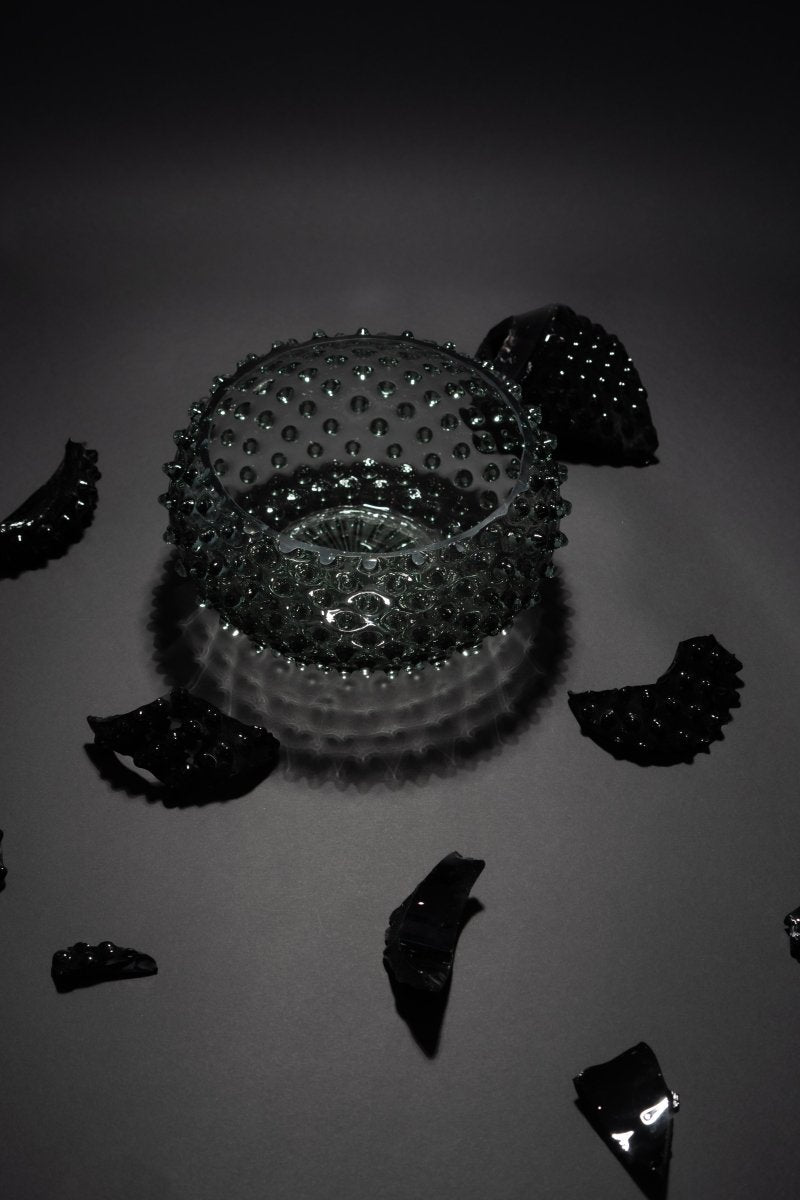 klimchi-hobnail-saladier-grey-smoke-gris-fum-cristal image 3