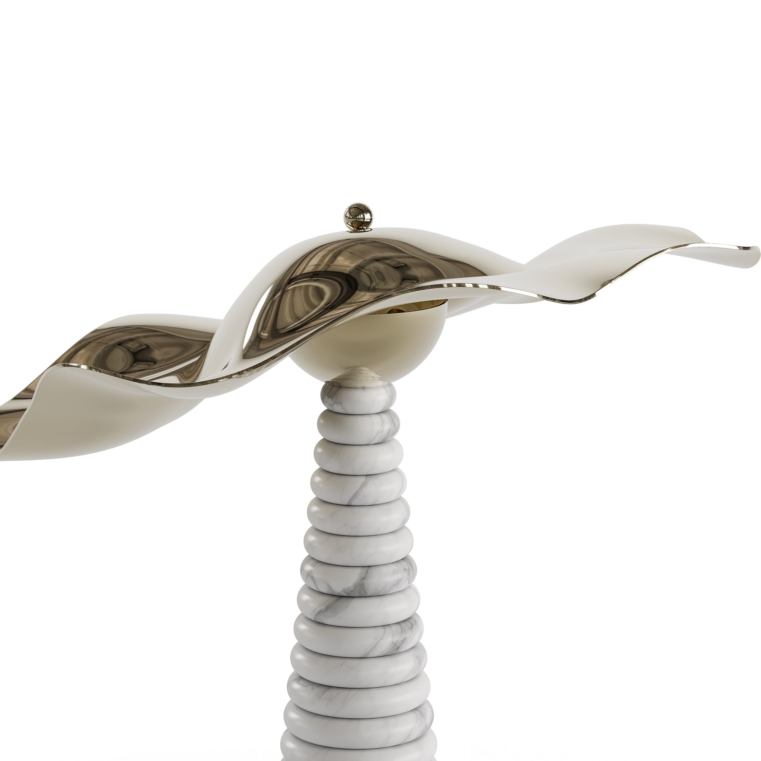 bablanc-hat-lampe-de-table-chapeau-chambre image 2