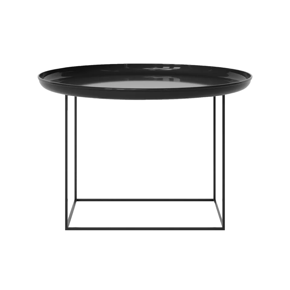 norr-11-duke-table-basse-medium-acier-blanc-antique image 1