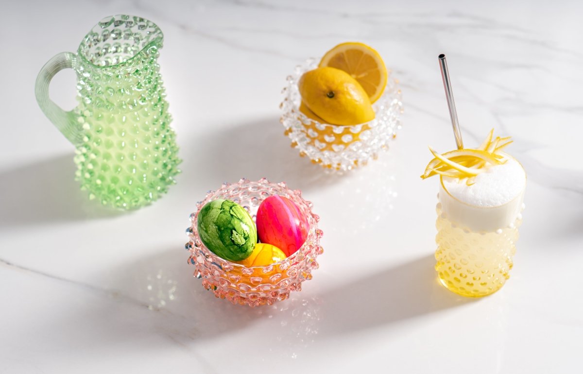 klimchi-hobnail-light-green-mini-pichet-vert-350-ml image 2