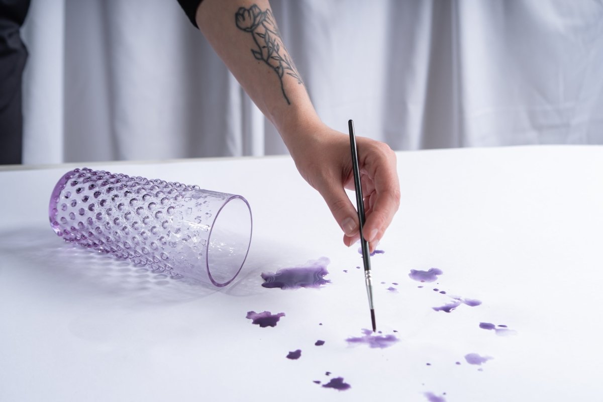 klimchi-hobnail-verre-haut-lilas-400-ml-l-unit image 3