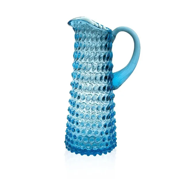klimchi-hobnail-pichet-azure-bleu-1000-ml image 1